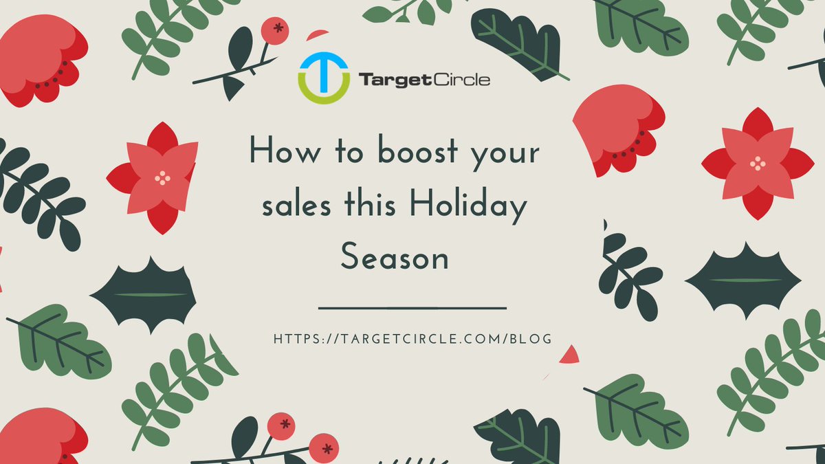 Check out 7 ideas on how to boost your sales this holiday season here: 

targetcircle.com/blog/expert-op…

#xmas #saas #partnersoftware #affilatesoftware #affiliate #affiliatemarketing #affiliateprogram #affiliatenetwork #affiliatemarketingprogram #partnermarketing #partnerprogram