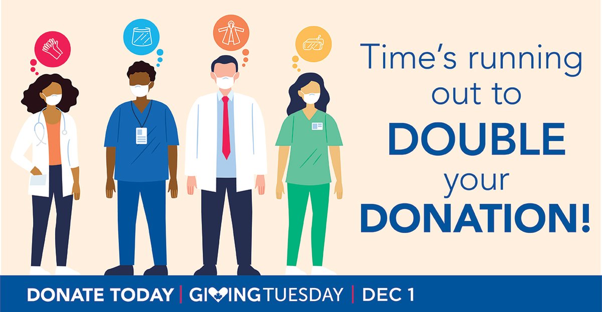 NicoleMcCahon's tweet photo. Osler’s staff and physicians – our #HealthCareHeroes – need the community’s support now more than ever. That's why support for Osler Foundation's #GivingTuesdayCA is so important. Donations will be matched up ton$10,000! Donate today: https://t.co/aBcOpnWUgP 
@OslerFoundation https://t.co/i62ceFaUuP