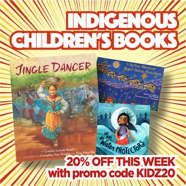 ATCGBooksComics's tweet image. 20% OFF CHILDREN’S BOOKS this week with the promo code KIDZ20. And as a thank you for a great November, we’re keeping FREE SHIPPING for orders over $50! Dawaa’e! redplanetbooksncomics.com/search?q=Child… #ShopSmallBiz #BuyNative #BuySomethingElse