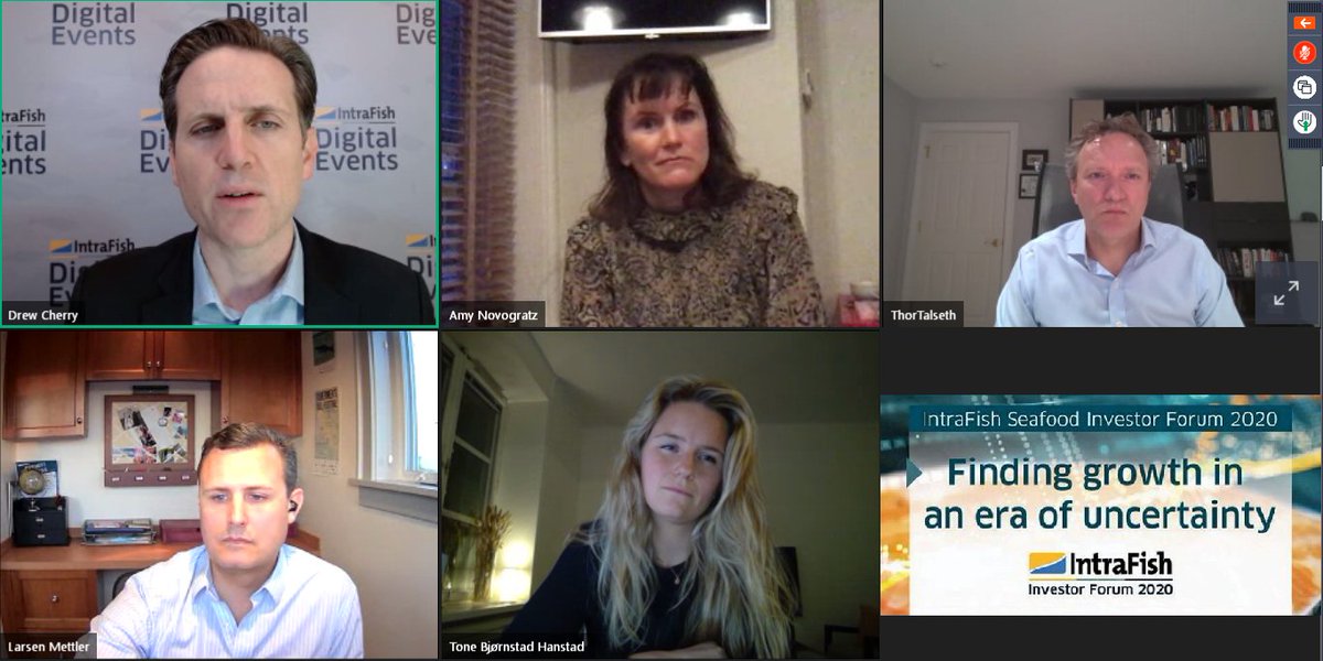 The second panel of speakers moderated by <a href="/drewcherry/">Drew Cherry</a> just started: Amy Novogratz, <a href="/AquaSparkImpact/">Aqua-Spark</a>; Thor Talseth, Neptune Partners; Larsen Mettler, S2G Ventures; and Tone Hanstad, Ferd Capital