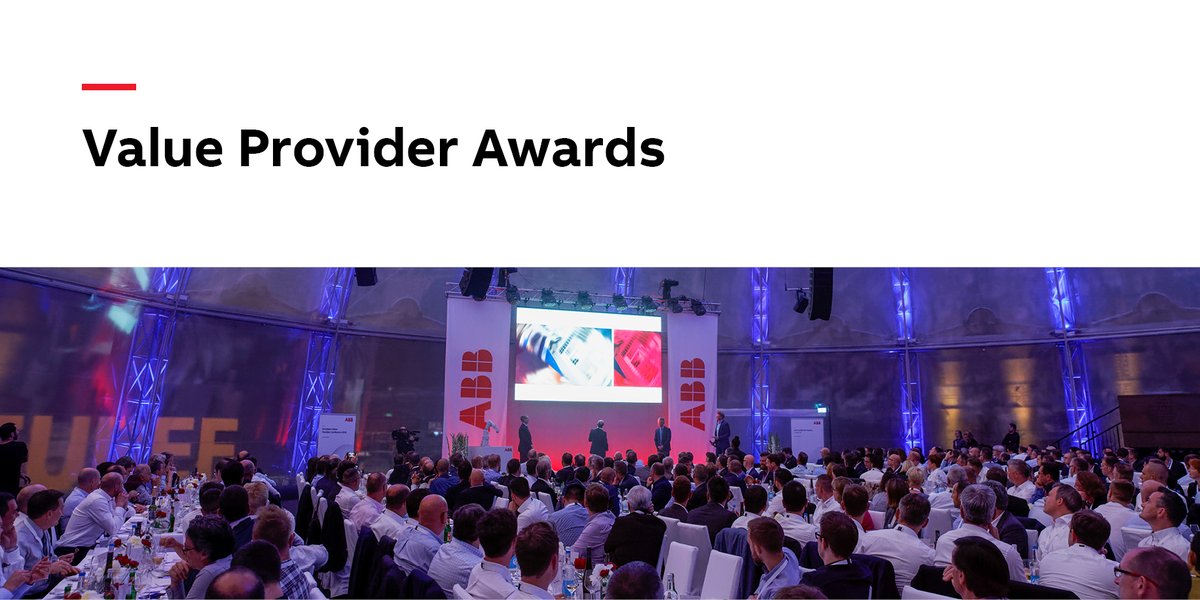 ABBRobotics's tweet image. Things might change, but we never miss the opportunity to thank our Value Providers.
It’s time to globally recognize our valued providers across the industries with four different categories of awards.
 #ABBRobotics Award Season is approaching.
Stay Tuned!