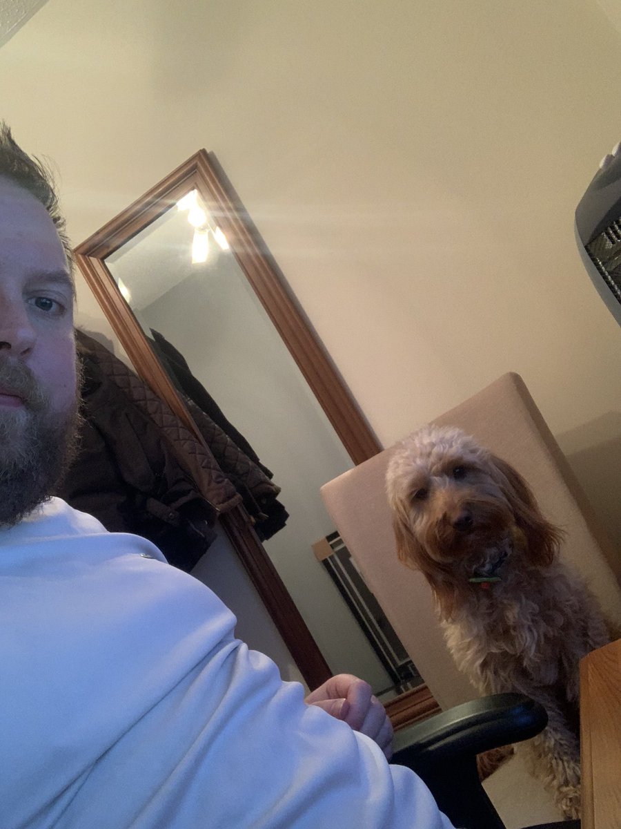 DENUFC89's tweet photo. New office supervisor is not happy with my attitude #Boss #WFHissues https://t.co/yJyXvkGRHP