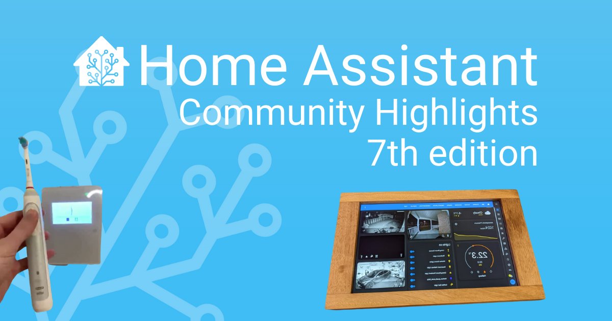 Home Assistant tweet media