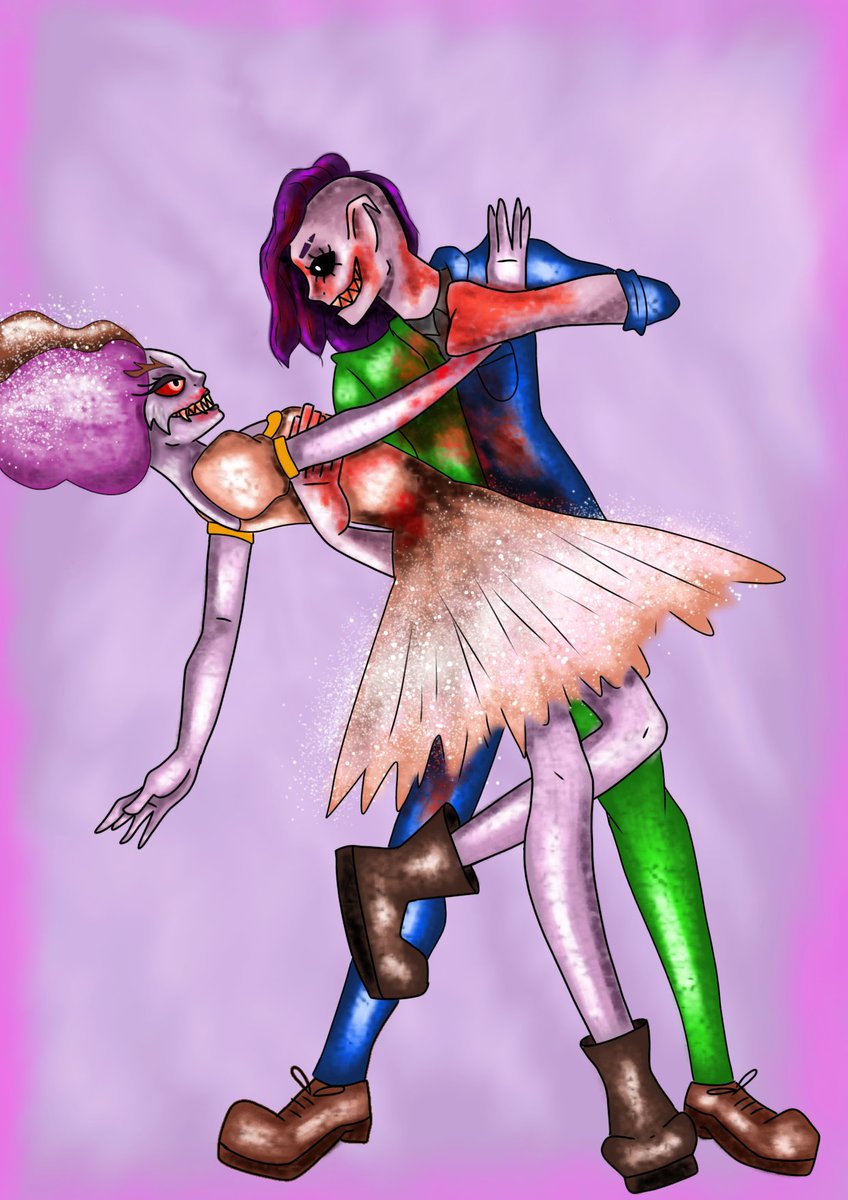 cloudnviolet's tweet photo. Evil, evil power. 

#wrath #gluttony #SevenDeadlySins #oc #digitalart https://t.co/65gS2cgSZa