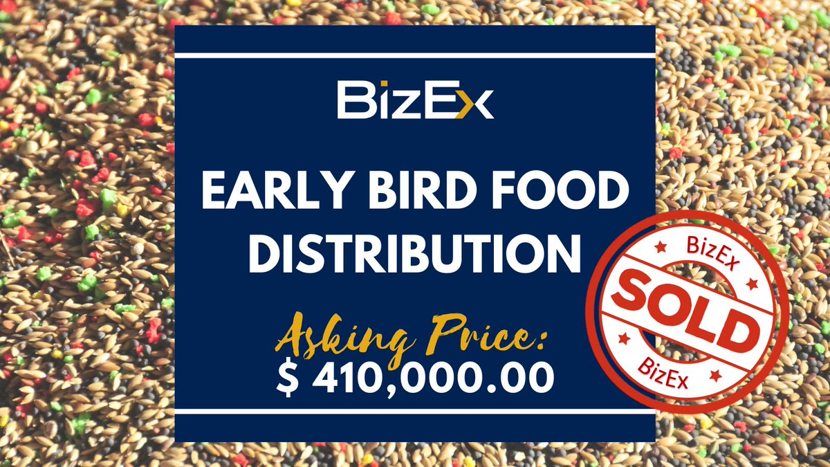 Another business sold! Even in difficult times, our brokers continue to do great business!

Do you want to sell your Companie?
Contact now our specialist broker Arthur Kessler responsible for this sale:

bizex.net/business-broke…

Listing sold: bizex.net/listing/1191