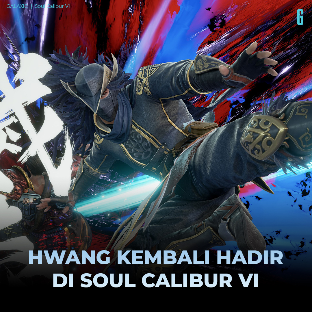 galaxio_id's tweet photo. Hwang akan kembali hadir di Soul Calibur VI! Bandai Namco telah mengumumkan DLC berikutnya yang akan hadir di Soulcalibur VI. Konten baru yang dapat diunduh pasca peluncuran mencakup karakter Hwang yang kembali dari penampilan terakhirnya.

https://t.co/OT71138KOZ
#galaxio https://t.co/xMVjxW8HPR
