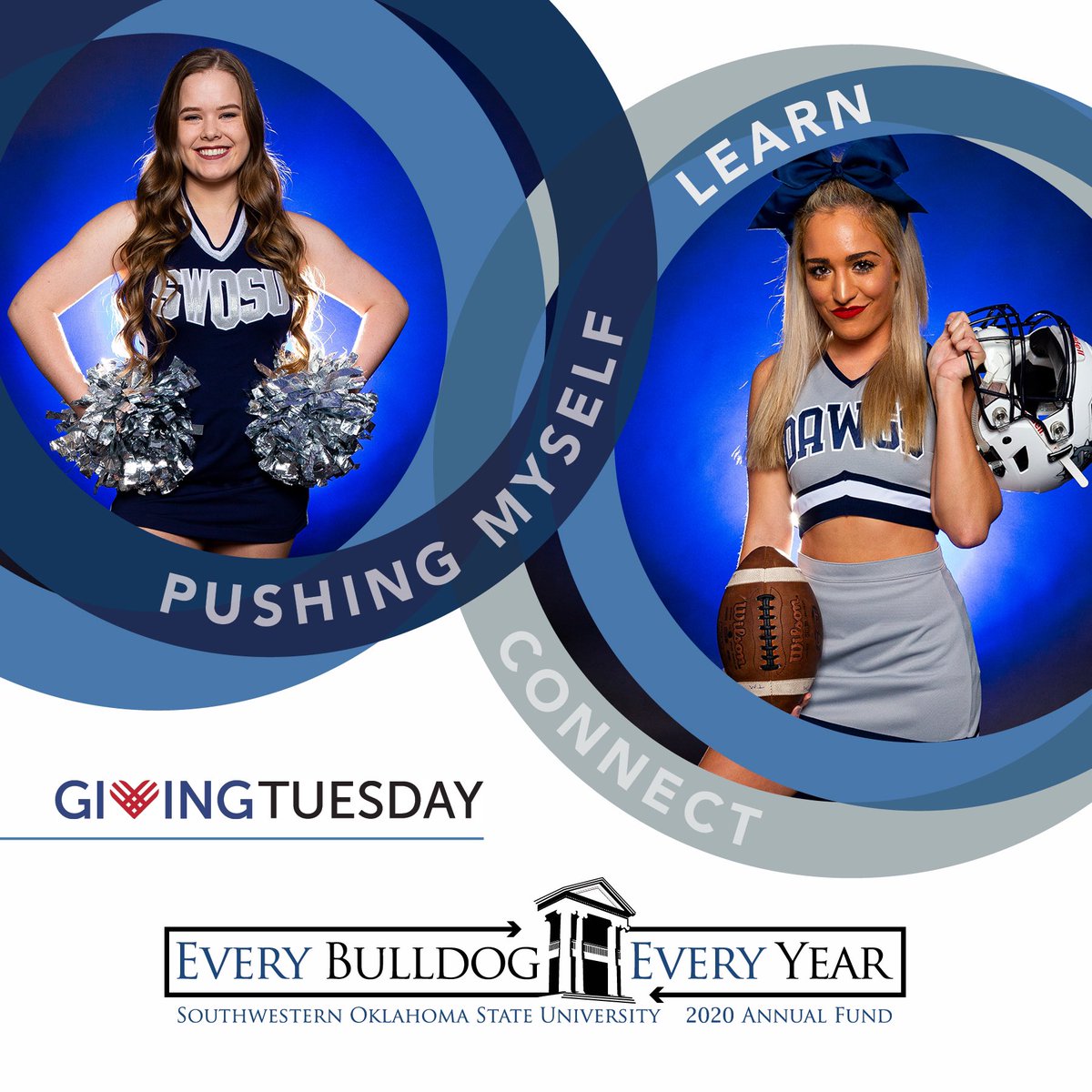 SWOSUCheerPom's tweet image. Today is #GivingTuesday!
 
Each year on this day, SWOSU rallies their supporters for a day of maximum impact. Please consider donating today to support SWOSU Cheer &amp;amp; Pom!
 
🔗 - givetoSWOSUCheerPom.com
 
#DawgsDonate | #GoDawgs