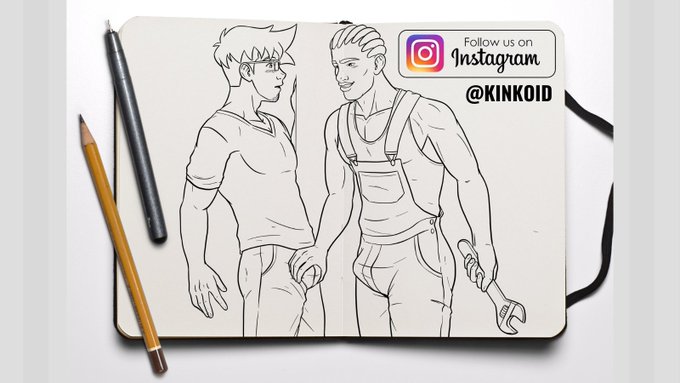 See how the kinky magic happens & follow our video game studio @KinkoidStudio here & on Instagram for
