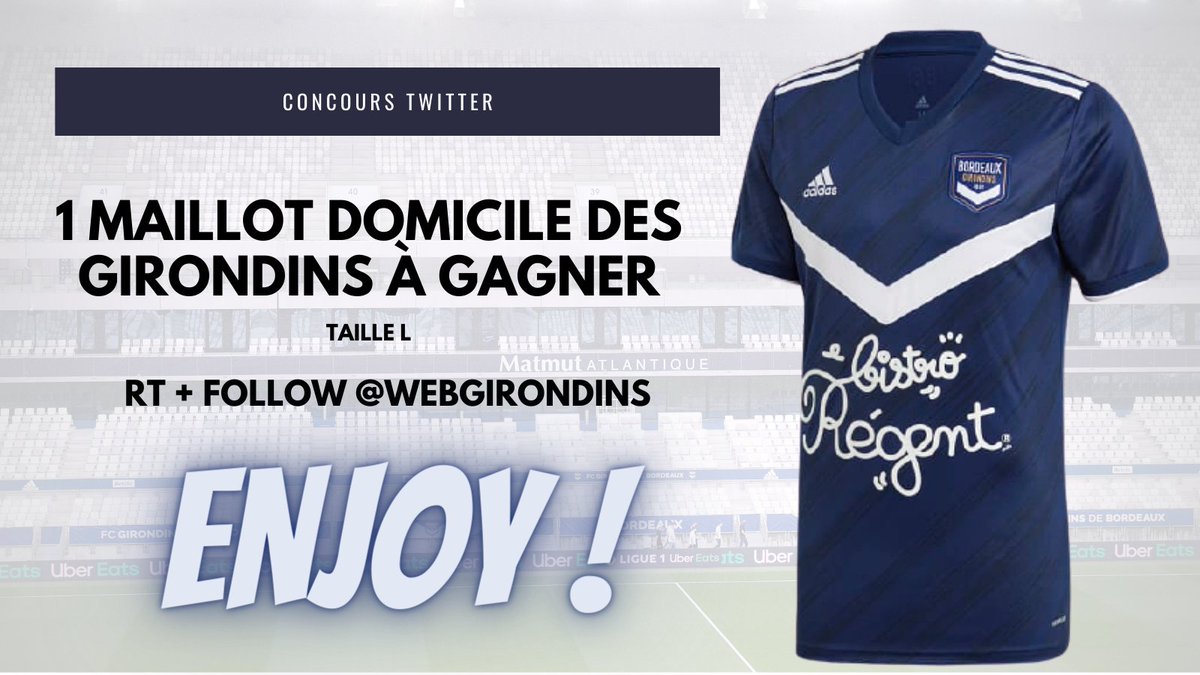 🎄JEU #CONCOURS DE NOËL🧑‍🎄

👕  Un maillot domicile des #Girondins taille L signé adidas à gagner #ReadyForSport 

Pour participer :

🔁 RT + Follow @webgirondins 
🍀 T.A.S le 14 décembre 2020
Bonne chance !