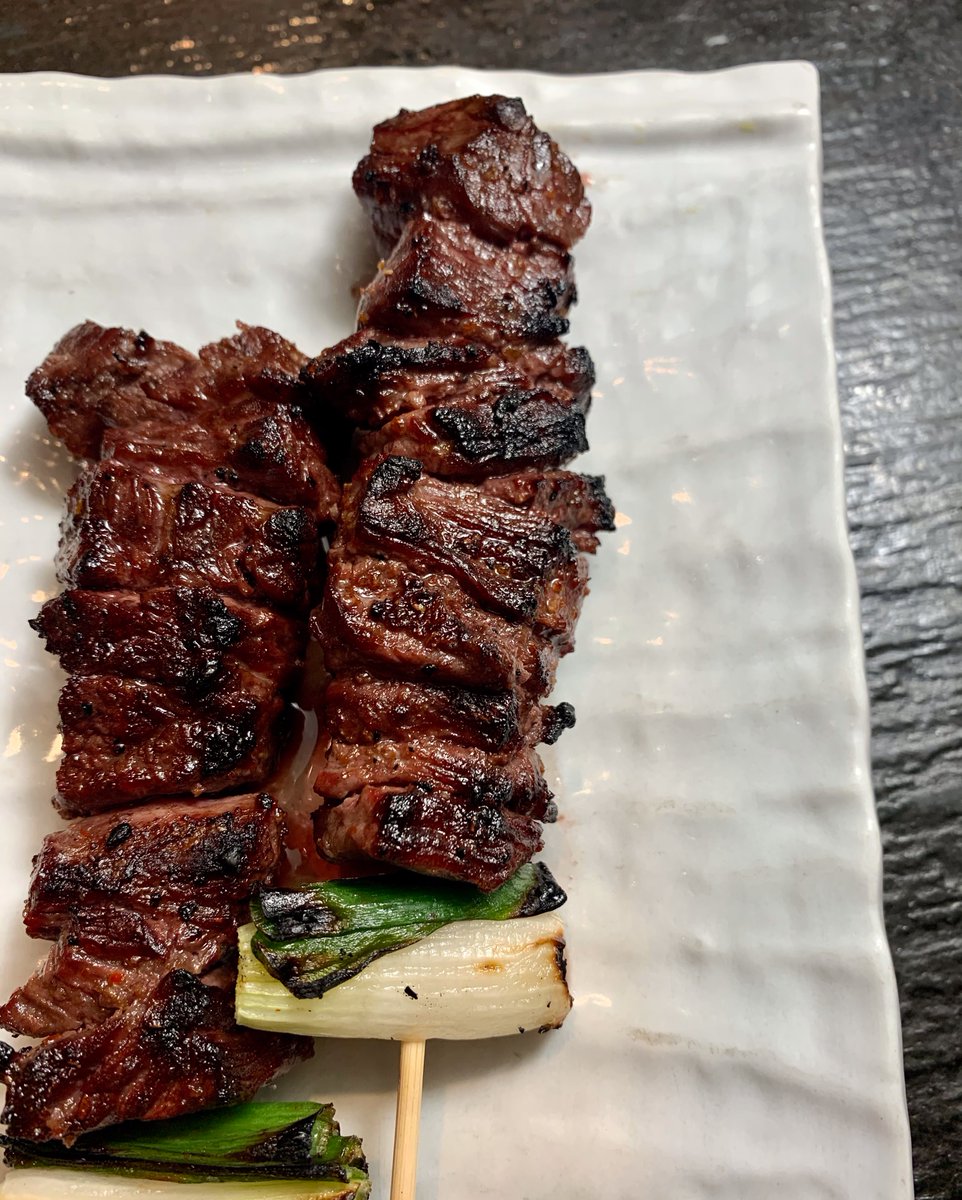 MomotaroChicago's tweet photo. Mishima Skirt Steak Robata #MomotaroChicago #BokaRestaurantGroup https://t.co/uAuHXJjBY3