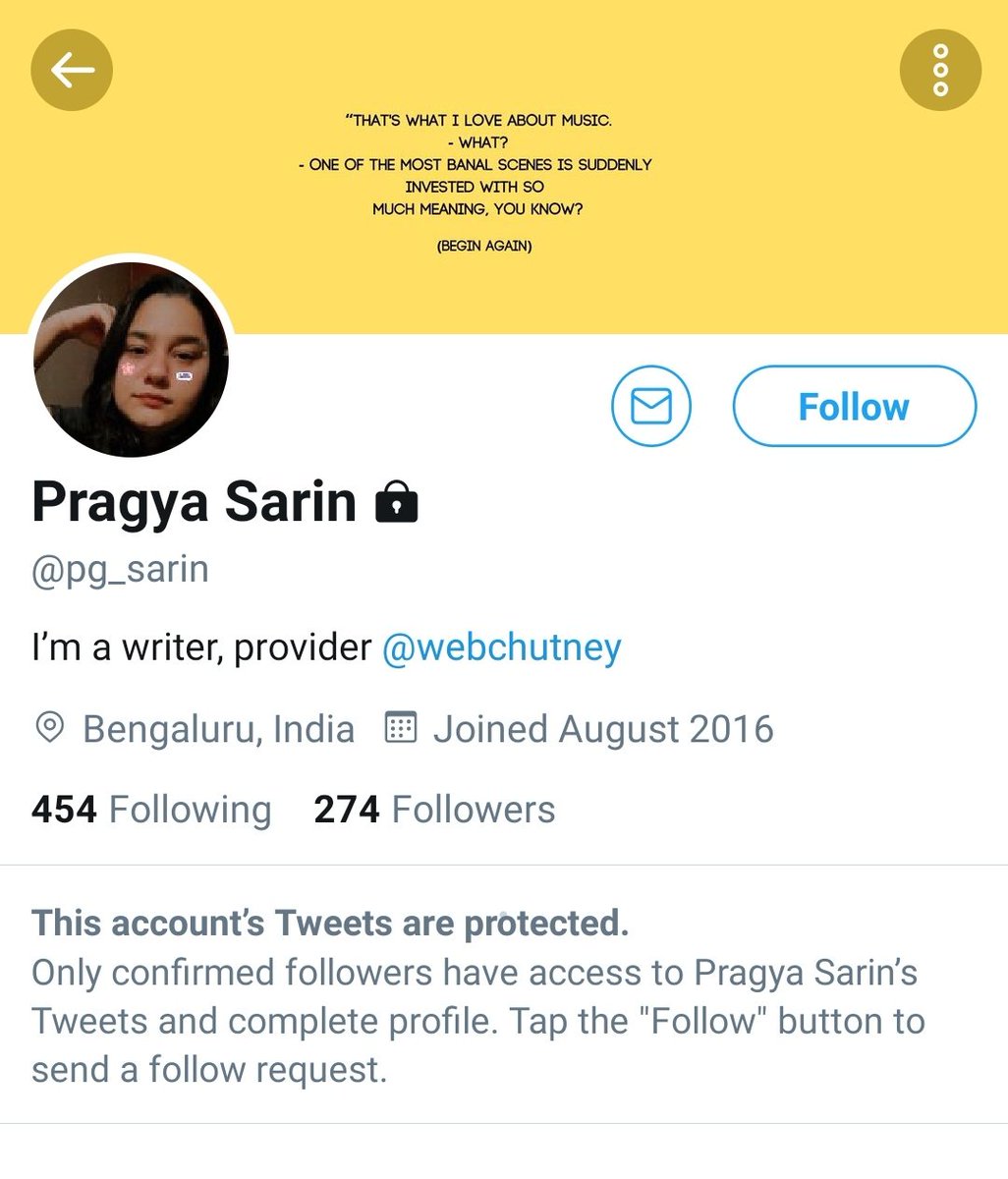 After exposed. They have protected their account now