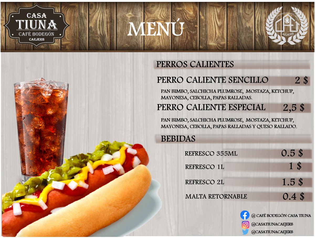 TiunaCafe's tweet photo. Trabajamos con los mejores productos del mercado visitanos https://t.co/815ZeXs6GK