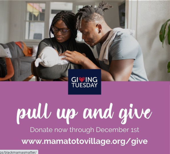 If supporting Black mamas & fighting back against maternal mortality is your jam then  @MamatotoVillage is an amazing org that supports Black mamas & whose work is critical when systemic barriers continue to be prevalent for Black mamas in DC.  http://mamatotovillage.org/give&nbsp;