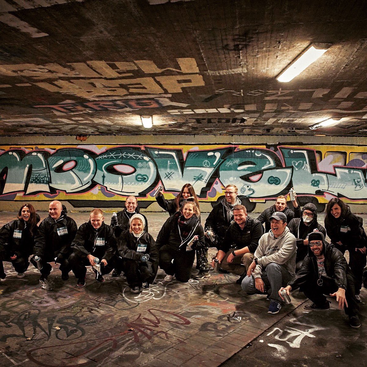 Time flies... 4 years ago this #graffiti #masterpiece was created. Big time 🙌 #moovel