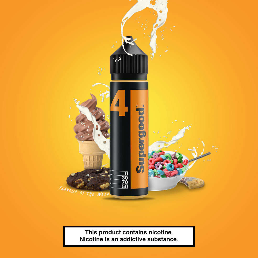 GoLiquidEliquid's tweet photo. Our latest Flavour of the Week comes courtesy of @wearesupergoodd. 'Butter 04' features a blend of fruity cereal, gelato ice cream &amp; chocolate chip cookies. Read the full blog post now: https://t.co/TZFtEu2x2Q https://t.co/RfYefrTtvR