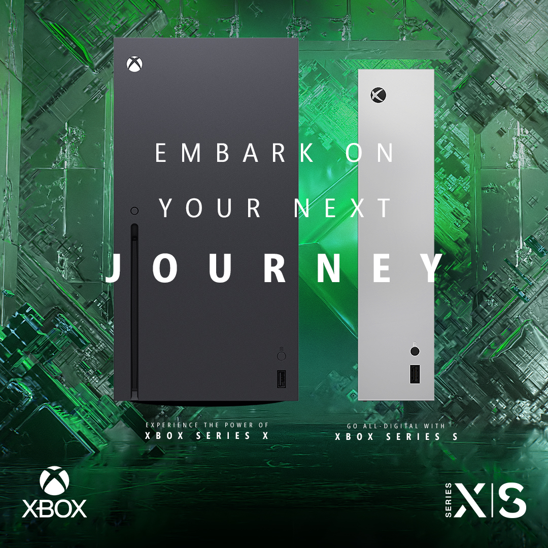 BBYC_Gamers's tweet photo. The new #XboxSeriesX and #XboxSeriesS are now back in stock, ONLINE ONLY. To get yours, visit https://t.co/DVPW2Eyq6P: https://t.co/R1uPCrkhBe https://t.co/vIzgMeQV6w