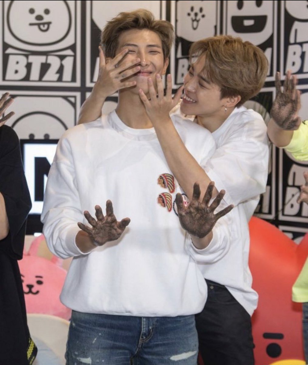 ⇢ jimin + namjoon