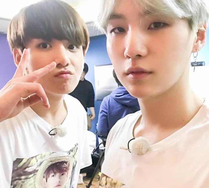 ⇢ jungkook + yoongi