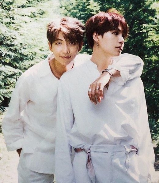 ⇢ yoongi + namjoon!