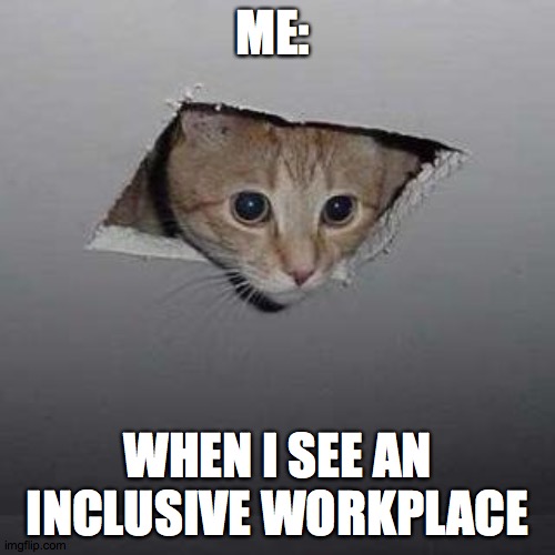 CreateabilityWI's tweet image. Let&apos;s spread the word to make workplace inclusion even more of a normalcy than it already is! #MemeTuesday #CreateabilityWisconsin #TuesdayVibes #WorkplaceInclusion