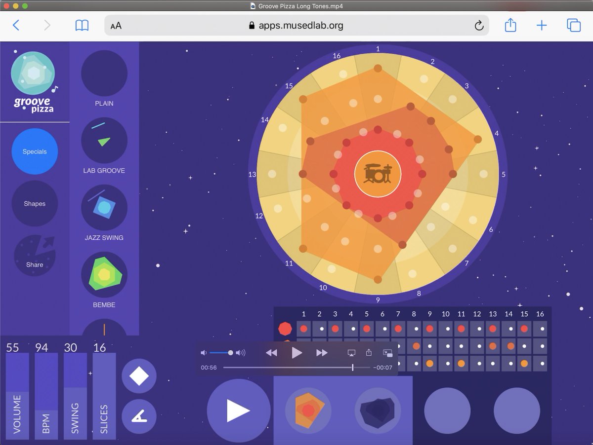 DHMSBand's tweet image. DHMS band students are using #GroovePizza to create backing tracks for their long tone warm-ups. It&apos;s so fun to hear their creations! 

#VirtualMusicClass #CreatingMusic #APSArtsThrive