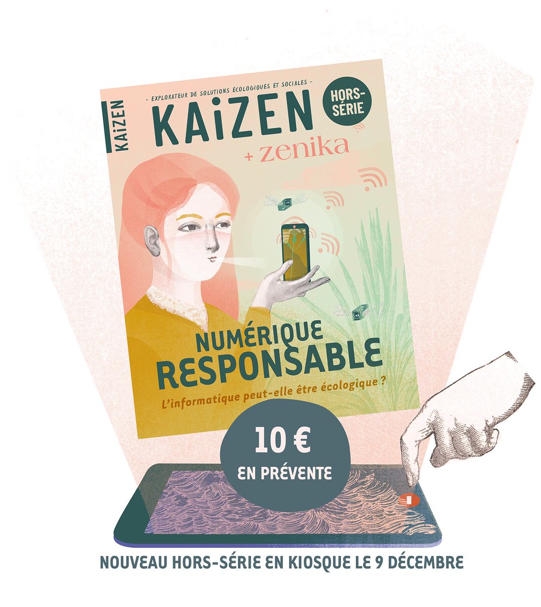 KaizenMag's tweet image. L&apos;#informatique peut-elle être #écologique ? Une question qui interroge nos usages, qui se sont beaucoup développés avec l&apos;essor du #télétravail. 
Le hors-série Kaizen x @ZenikaIT #Numérique #responsable est en prévente jusqu&apos;au 8/12👉bit.ly/numerique-resp…
#bigdata #IT #lowtech