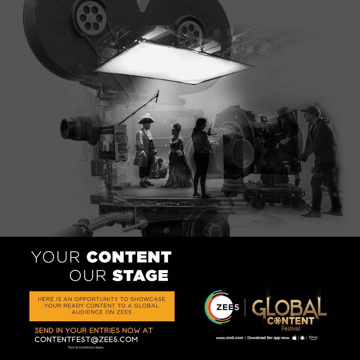 weeklytribune's tweet photo. @ZEE5Global  launched the first-ever Global OTT Content Festival for independent filmmakers. Get involved! #ZEE5 https://t.co/iz0wr6Ha0X @MediaHouseLDN @TonyGill9 @zeetvuk https://t.co/CsySd3T5YH