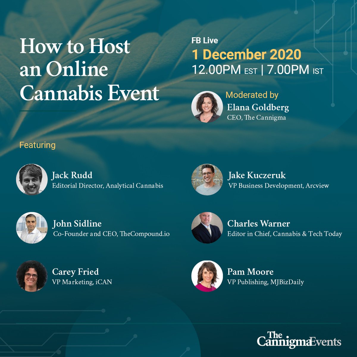 Counting down to the mother of all webinars, the meta webinar on producing online events. Still time to watch via FB Live facebook.com/events/3942863…