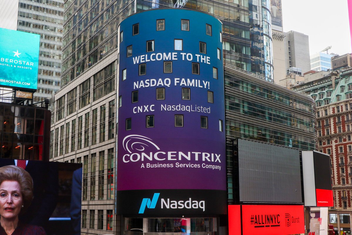 Welcome to the <a href="/Nasdaq/">Nasdaq</a> family, <a href="/Concentrix/">Concentrix</a>! 🎉👏

Concentrix is a leading global provider of technology-infused Customer Experience (“CX”) solutions. 

Learn more about the newly #NasdaqListed company: spr.ly/6042HKSNA