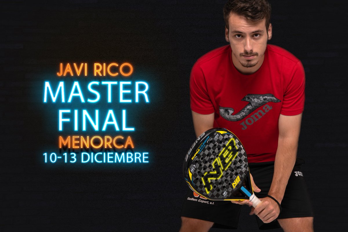 enebepadel's tweet photo. Es Oficial: Javi Rico jugará este #WPTMasterFinal🏟 junto a Paco Navarro
¡Vamos Javi, sigamos haciendo historia juntos! #EnebeTeam
#Enebepadel #Enebe #NBisBACK #EnebeSupraCarbon #NBJimSports #WPT #Padel https://t.co/jpQLRxH0cO