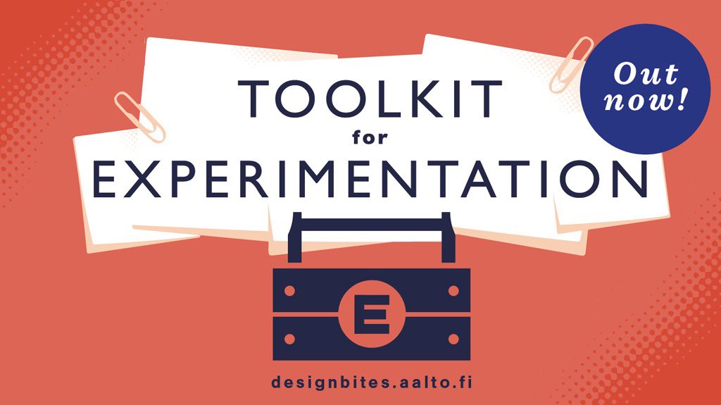 DesignBites's tweet image. Has 2020 not been quite what you hoped for? #Experimentation is a great way to develop even in uncertain times. If you need a bit of a boost, join forces to plan ways to test new ideas - quick and easy. We’ve got some #tools and tips to get you started:
designbites.aalto.fi/toolkits/exper…