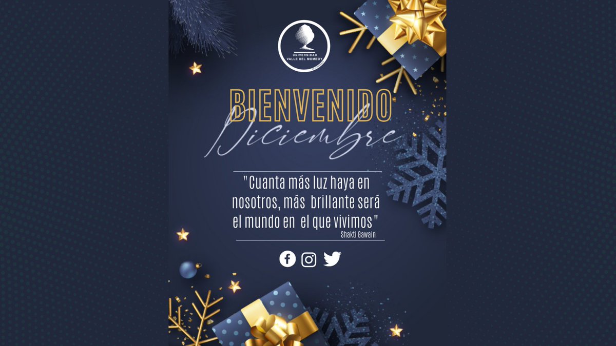 Que nada ni nadie te arrebate tu felicidad. En estos últimos 30 días tienes la oportunidad de animar a quienes te rodean y hacerlos sonreír, de contagiarte del espíritu navideño y recordar el nacimiento del Niño Jesús  #SomosGenteUVM #Valera #lanavidad  #Trujillo #Venezuela