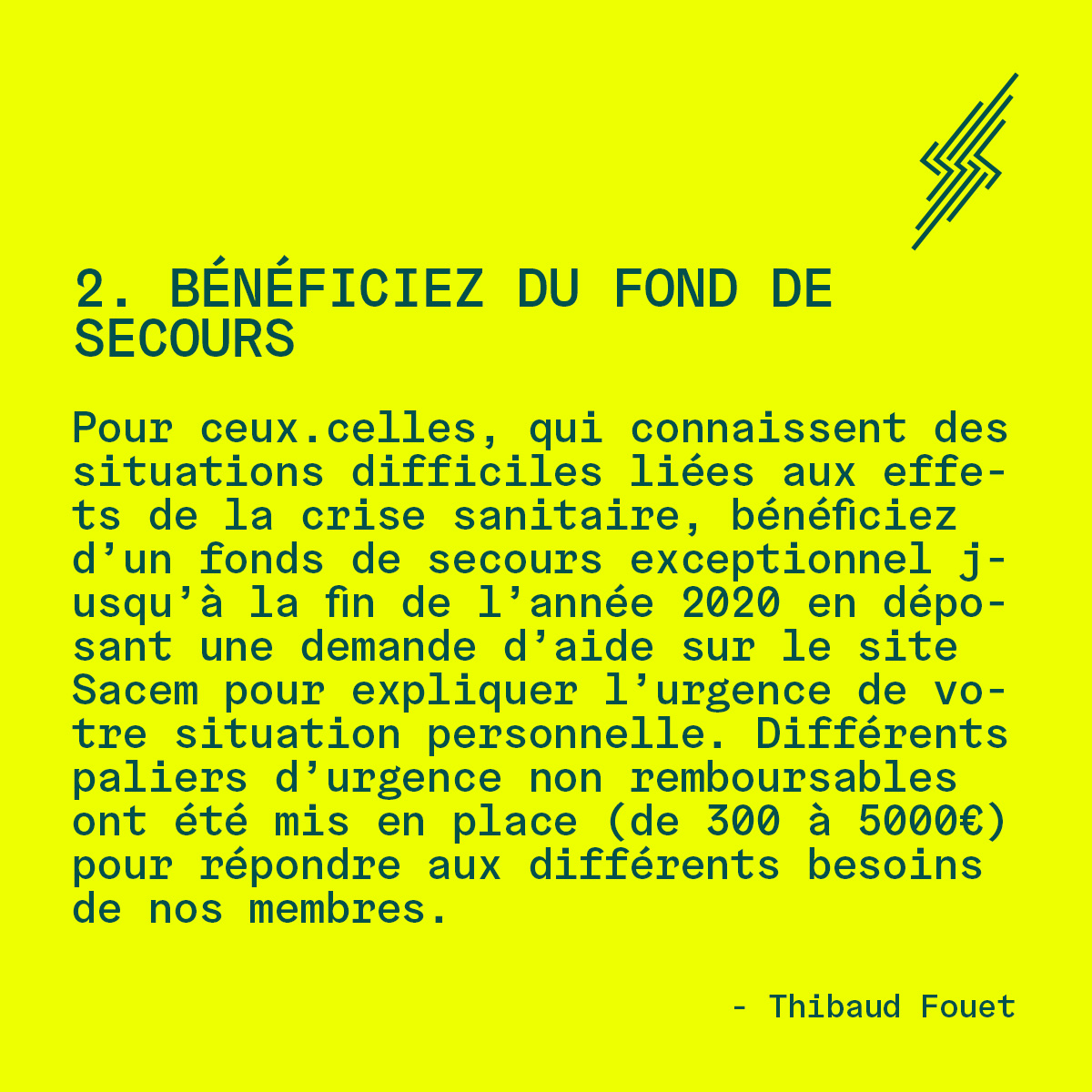 Sacem tweet media