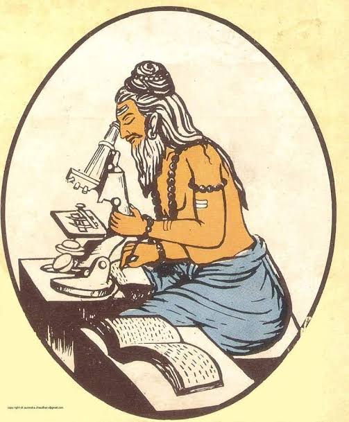 Ancient Indians were aware of the existence of microbes or bacteria as well as the causation of diseases by them during the Vedic period. These references can be found in  #Rigveda, Atharvaveda, Vishnupuran, Bhagwat Purana etc.1/n