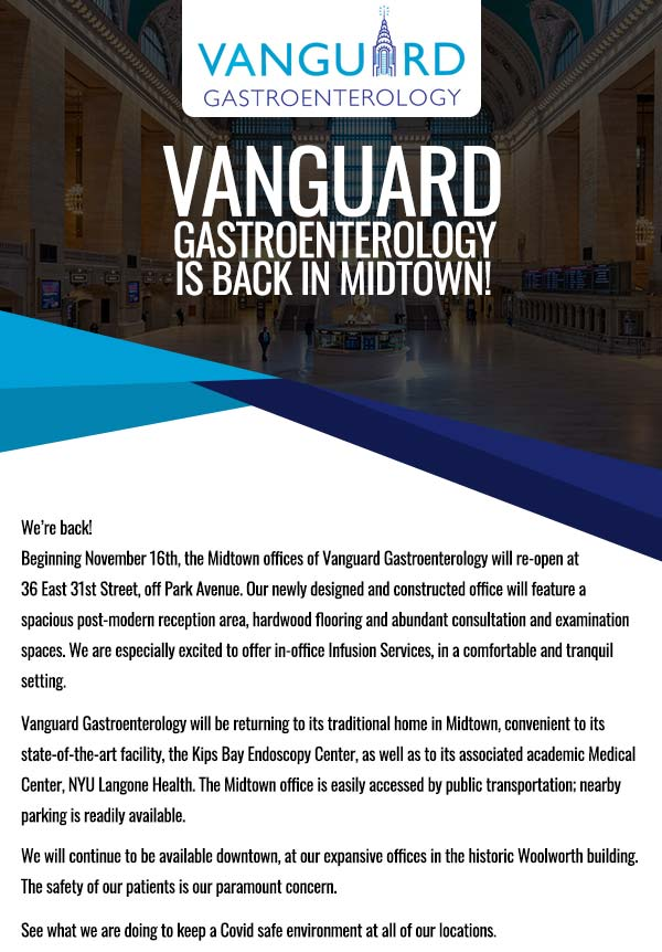 VanguardGI's tweet photo. Come visit our newest office at 36 East 31st Street! State of the art designed with patients in mind. Offering in-office #HPylori, #SIBO, #Fructose, #Lactose, #BreathTesting, #VideoCapsuleEndoscopy #LabDraws #InfusionCenter #NonSurgicalHemorrhoidTreatment pre-procedure #COVIDTest https://t.co/70pwC3Yzuo