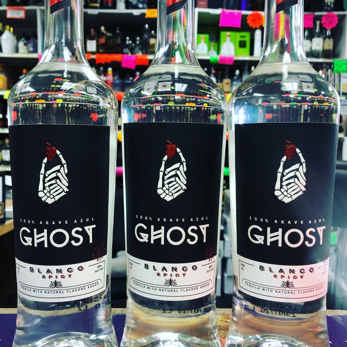 NEW AT ON THE ROX!!! GHOST TEQUILA!!! #ontheroxliquors #ontheroxliquor #ontherocksliquors #wny #buffalony #amherstny #tonawandany #amherstbee #kentonbee #buffalonews #buffalospree #ghosttequila #ghostpeppertequila #ghostpepper https://t.co/PadNhOCDT7