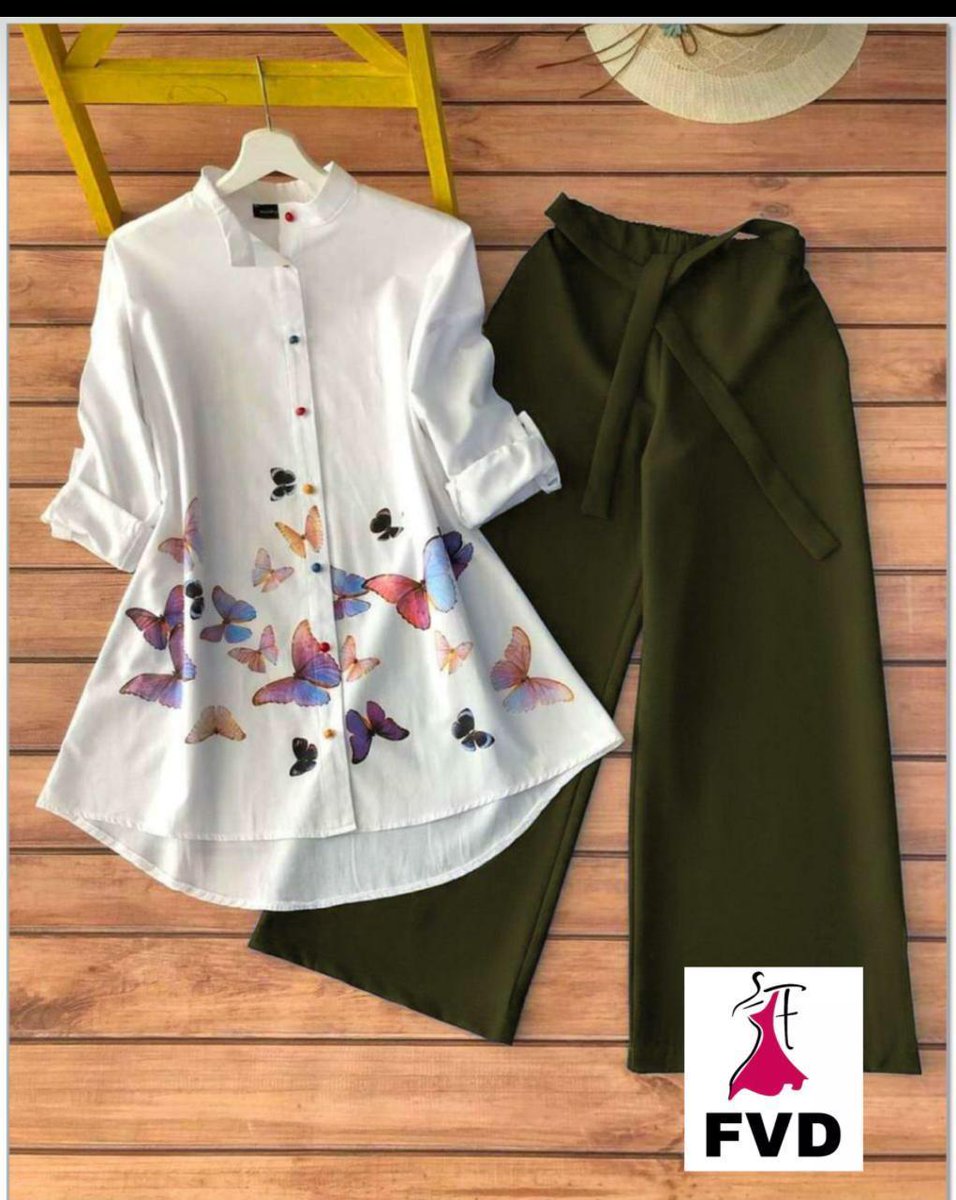 NEW LAUNCHED SLF TOP+PLAZO Guarantee of Quality TOP+PLAZO Top Fabric FLEX COTTON PRINT Top Length:front 31' Inch,, back 35' HEAVY AMERICAN CRAPE PLAZO Length*:- 38-40”Full Stitched Readymade Size :- M-38, L-40, XL-42, XXL-44, #plazo #gadget #store #shutterongadgets #DressMyLove