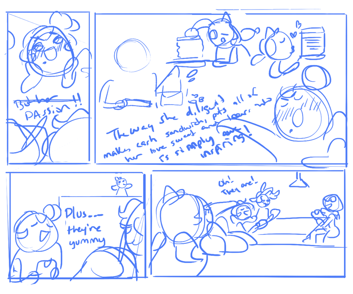 another comic that is definitely formatted a bit better. i love how messy n incomprehensible my handwriting is 