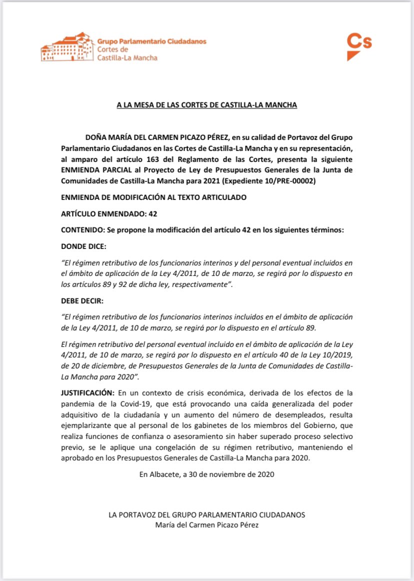 MZapataDavid's tweet photo. No dejo de oír y leer hoy que el #PSOE de #CastillaLaMancha ha propuesto una enmienda a los Presupuestos para congelar los sueldos del Gobierno regional.

Dejadme que os muestre la realidad en 4 imágenes ⬇️. https://t.co/kZ7gmfqFVl