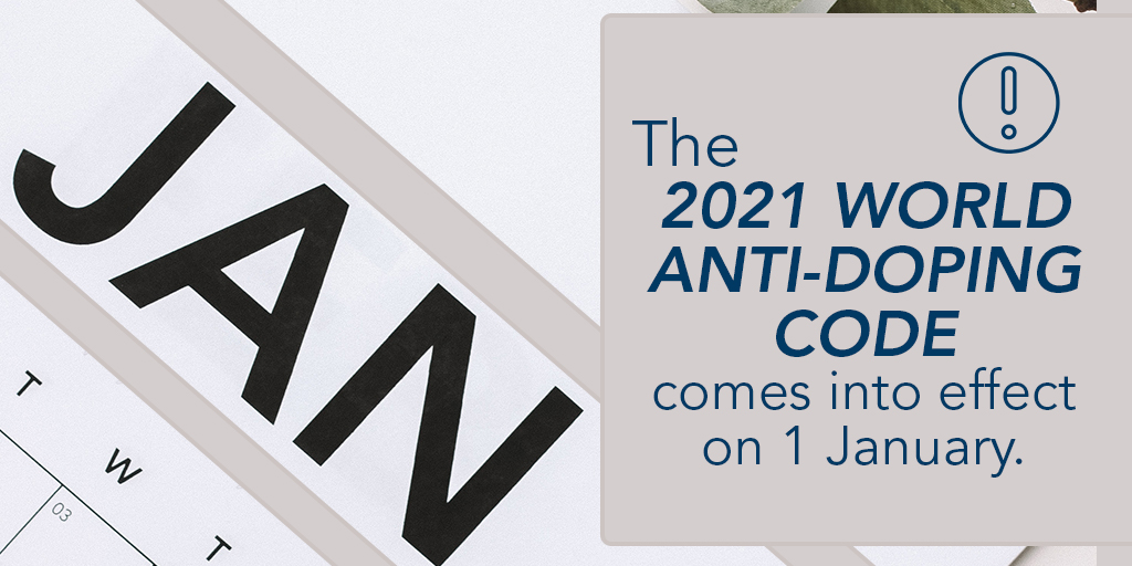 There’s only 1️⃣ month to go until the 2021 <a href="/wada_ama/">WADA</a> Code comes into effect! Are you ready? 🤷

We’ve made it easier to get up to speed. Check out our Q&amp;A and infographic on the key changes to Anti-Doping Rule Violations (ADRVs) and bans 👉 fal.cn/b67m #CleanSport