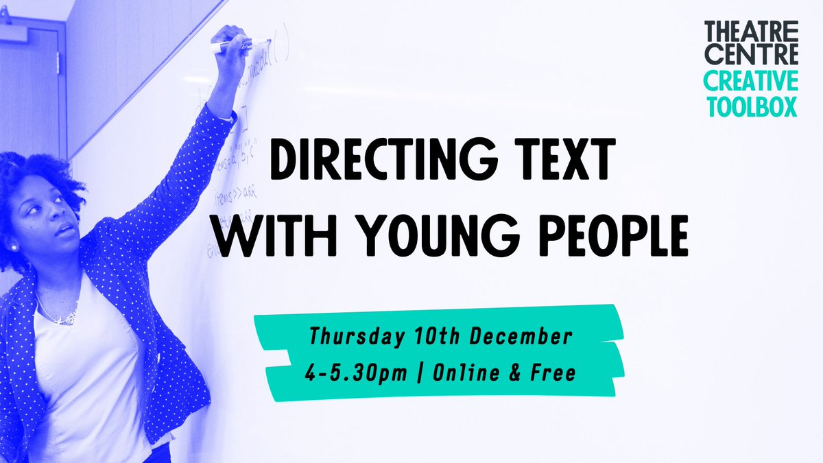 TCLive's tweet photo. Directing Text with Young People
In this session @wattnot will share practical exercises exploring how he works with actors to become detectives and use the play text as an evidence file #CPD #creativecpd Thurs 10 Dec , 4pm β 5:30pm
Sign up now: https://t.co/lVzH0D1QTF https://t.co/Ys2omy4p5M