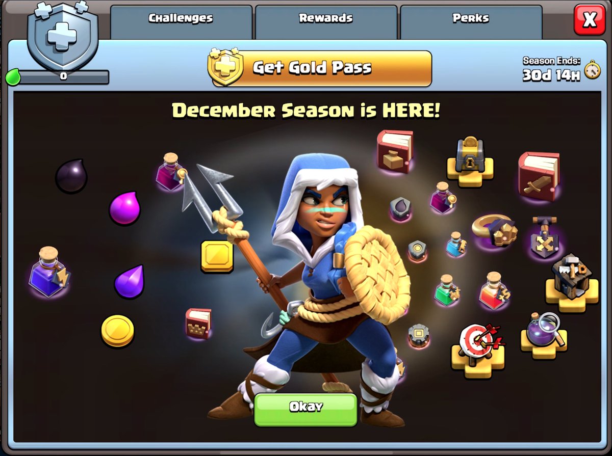 GaladonGaming's tweet image. 💰$25 - FIVE free gold passes!
Just 🔄Retweet, ▶️Tag a friend, be SURE to
✅enter code Galadon before you make any purchase in game! 
$5 Amazon gift card codes awarded to 5 lucky winners!
#ClashofClans #UseCodeGaladon #FreeGoldPass
