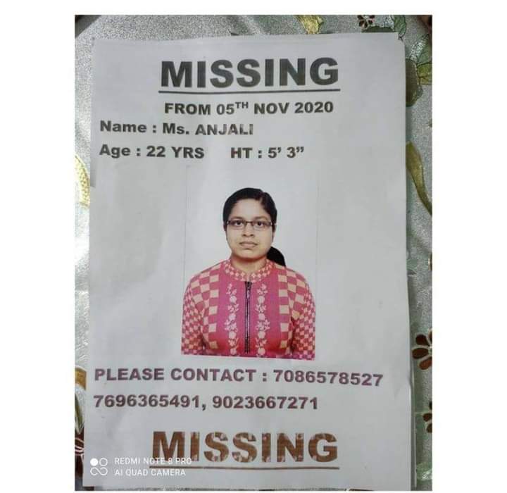 DrJsinghRajawat's tweet photo. #MISSING
Dr Anjali MBBS 2017 batch GMCH Chandigarh missing since 5th November.
Please share and help 🙏🏻 https://t.co/MoG8aKXWlS