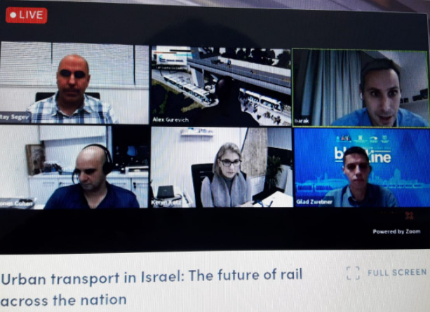 ICEXIsrael's tweet photo. Hoy hemos acudido al #RailLiveVirtual, congreso online sobre el sector ferroviario que ha contado con la participación israelí de #JTMT, #NTA y #TransIsrael. Más información sobre participantes y formato del evento en: https://t.co/rSv657kNRV https://t.co/YlXokCDdDi