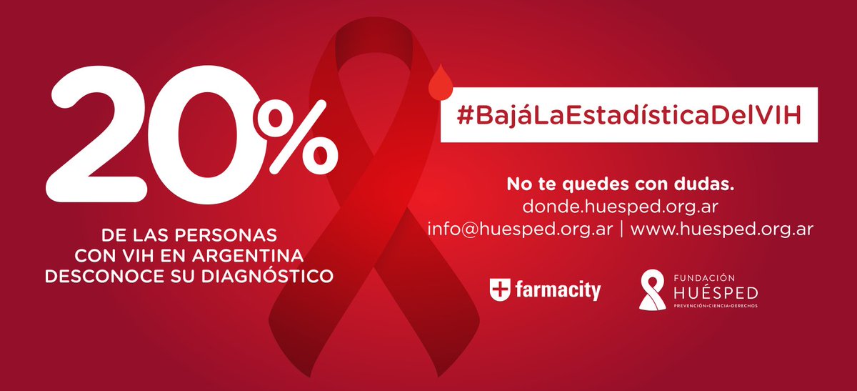 En el #DíaMundialdelSida, junto a <a href="/Farmacity/">Farmacity</a> promovemos el testeo de VIH como también el uso de preservativo.

Conocé el centro de testeo cercano a tu ubicación en donde.huesped.org.ar