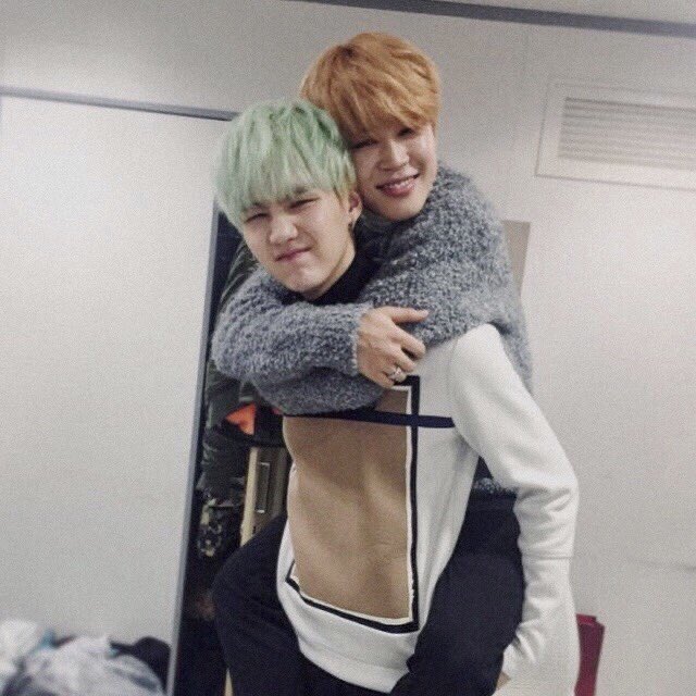 vminkookfairies's tweet image. jimin being yoongi’s baby - a precious thread: