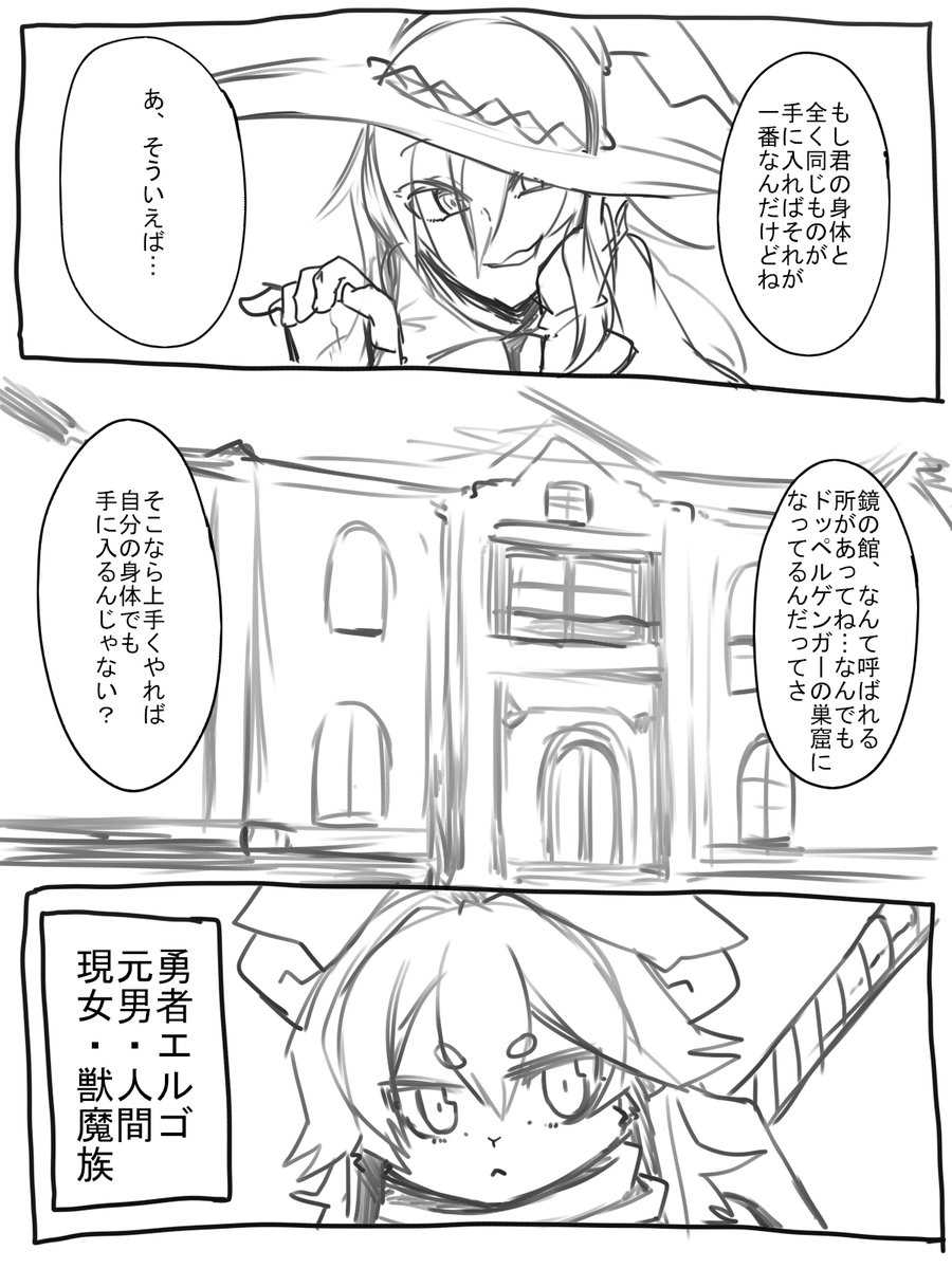 存在しないTSケモ化同一CP同人誌の導入 