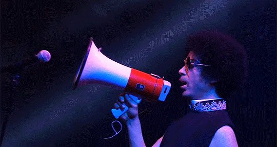 In the 80’s Video really did impact upon Radio & this Buggles song chronicled that impact at the exact time it was occurring.The song was everywhere & would have come to P’s attention.So this hit might have been one of the songs that inspired P to use the megaphone on AMD.