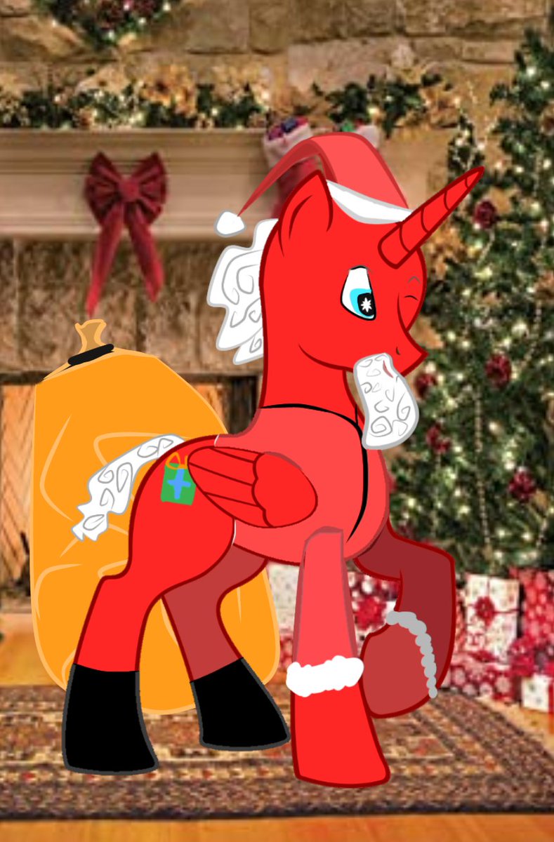 Sky_Heart92's tweet image. To all the fillies and colts, I hope you've all been good! After all, I'm always keeping an eye out, making my lists and checking it twice to ensure all the good little ones will get their gifts. Those naughty though will get coal, of course. Merry Christmas/Hearths Warming!