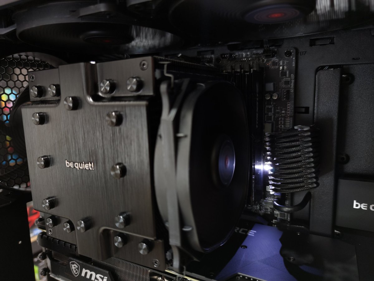 QGamingRigs's tweet photo. Project Blackout [91]

Intel Core i9 10850KA + RTX 3080

#Intel #Corei9 #MSI #MEG #Unify #Ventus3X @bequietofficial #DarkRockPro4 #PureBase #500DX #PureWings #GSKill #TridentZ #WD #Crucial #Seagate #Barracuda #Corsair #Phanteks

#PCMR #QGR #GamingLife #Doha #Qatar #QatarGaming https://t.co/VYJqNOi7PY